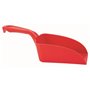 Vikan Hygiene Hand Scoop - Metal Detectable - Red - Straight - 1ltr