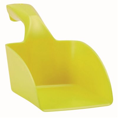 Vikan Hygiene Hand Scoop - Metal Detectable - Yellow - Straight - 1ltr