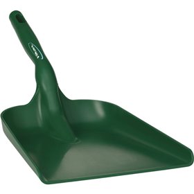 Vikan Hygiene Hand Scoop - Metal detectable - Green - flat - 550mm