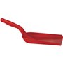 Vikan Hygiene Hand Scoop - Metal detectable - Red - flat - 550mm