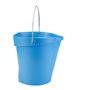 Vikan Hygiene Bucket with Pour Spout - Metal Detectable - Blue - Graduation - 12ltr