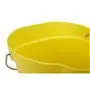 Vikan Hygiene Bucket with Pour Spout - Metal Detectable - Yellow - Graduation - 12ltr