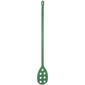 Vikan Hygiene Stirring Spatula with Perforated Blade - Metal Detectable - Green - Ø31mm - 1200mm