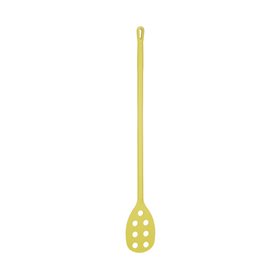 Vikan Hygiene Stirring Spatula with Perforated Blade - Metal Detectable - Yellow - Ø31mm - 1200mm