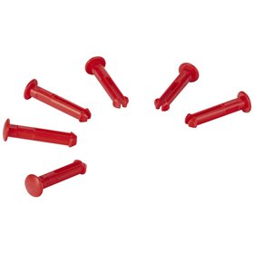 Vikan Hygiene Hi-Flex Parts for Hanging System: 6 Pins - Red