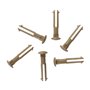 Vikan Hygiene Hi-Flex Parts for Hanging System: 6 Pins - Brown