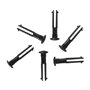 Vikan Hygiene Hi-Flex Parts for Hanging System: 6 Pins - Black