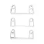 Vikan Hygiene Hi-Flex Parts for Hanging System: 3 Clamps - White