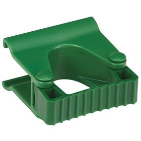 Vikan Hygiene Hi-Flex Part for Hanging System: Clamp Module for Rail - Green