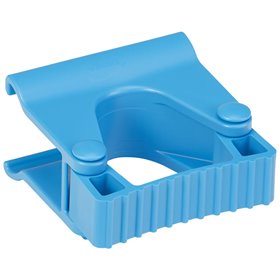 Vikan Hygiene Hi-Flex Part for Hanging System: Clamp Module for Rail - Blue