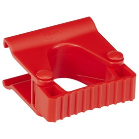 Vikan Hygiene Hi-Flex Part for Hanging System: Clamp Module for Rail - Red