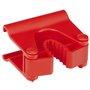 Vikan Hygiene Hi-Flex Part for Hanging System: Clamp Module for Rail - Red