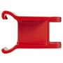 Vikan Hygiene Hi-Flex Part for Hanging System: Clamp Module for Rail - Red