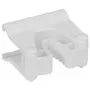 Vikan Hygiene Hi-Flex Part for Hanging System: Clamp Module for Rail - White