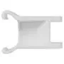 Vikan Hygiene Hi-Flex Part for Hanging System: Clamp Module for Rail - White