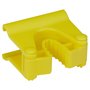 Vikan Hygiene Hi-Flex Part for Hanging System: Clamp Module for Rail - Yellow