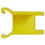 Vikan Hygiene Hi-Flex Part for Hanging System: Clamp Module for Rail - Yellow