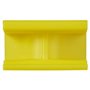 Vikan Hygiene Hi-Flex Part for Hanging System: Clamp Module for Rail - Yellow