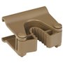 Vikan Hygiene Hi-Flex Part for Hanging System: Clamp Module for Rail - Brown