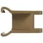 Vikan Hygiene Hi-Flex Part for Hanging System: Clamp Module for Rail - Brown