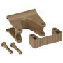 Vikan Hygiene Hi-Flex Part for Hanging System: Clamp Module for Rail - Brown