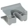 Vikan Hygiene Hi-Flex Part for Hanging System: Clamp Module for Rail - Gray