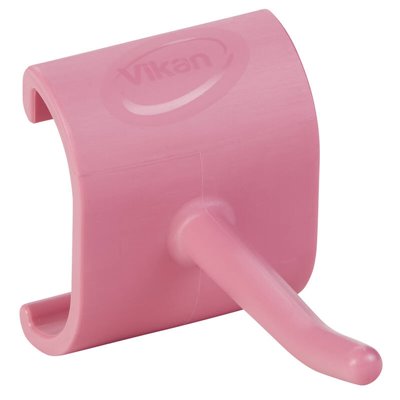 Vikan Hygiene Hi-Flex Part for Hanging System: hook module for Rail - Pink