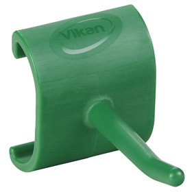 Vikan Hygiene Hi-Flex Part for Hanging System: hook module for Rail - Green