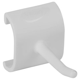 Vikan Hygiene Hi-Flex Part for Hanging System: hook module for Rail - White