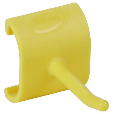 Vikan Hygiene Hi-Flex Part for Hanging System: hook module for Rail - Yellow