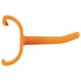 Vikan Hygiene Hi-Flex Part for Hanging System: hook module for Rail - Orange