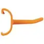 Vikan Hygiene Hi-Flex Part for Hanging System: hook module for Rail - Orange