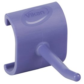 Vikan Hygiene Hi-Flex Part for Hanging System: hook module for Rail - Purple