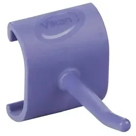 Vikan Hygiene Hi-Flex Part for Hanging System: hook module for Rail - Purple