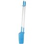 Vikan Hygiene Combination Set Dust Pan 350mm - Blue - with Medium Sweeper 250mm and ALU Steel 840mm