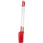 Vikan Hygiene Combination Set Dustpan 350mm - Red - with Medium Sweeper 250mm and ALU Steel 840mm