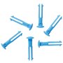 Vikan Hygiene Hi-Flex Parts for Hanging System: 6 Pins - Blue