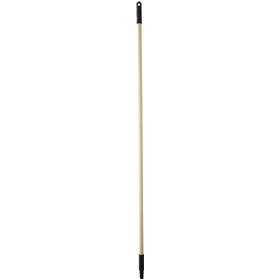 Vikan Classic Blank Wooden Handle - 1560mm - Ø25mm - with Screw Thread