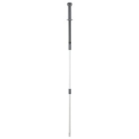 Vikan Microfibre Ergonomic Telescopic Handle - 575-1390mm - Ø29mm - Clickfit - Gray