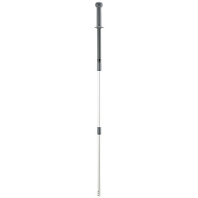 Vikan Microfibre Ergonomic Telescopic Handle - 575-1390mm - Ø29mm - Clickfit - Gray