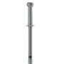 Vikan Microfibre Ergonomic Telescopic Handle - 575-1390mm - Ø29mm - Clickfit - Gray