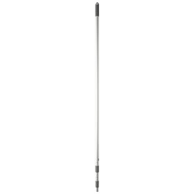 Vikan Microfibre Aluminum Telescopic Handle - 1490-4000mm - Ø29mm - Gray - Clickfit