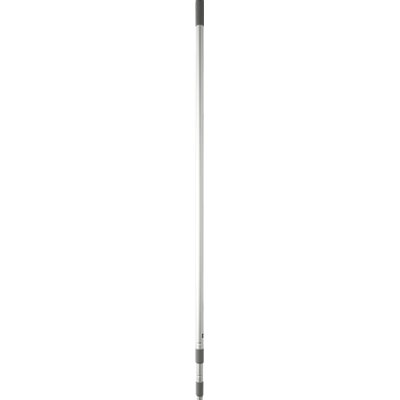 Vikan Microfibre Aluminum Telescopic Handle - 1490-4000mm - Ø29mm - Gray - Clickfit