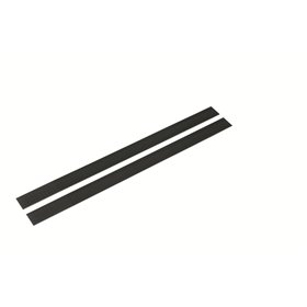 Vikan Microfibre Replacement Strips for Superior Mop Frame - Black - 365mm - set of 2 strips