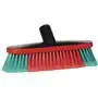 Vikan Transport Washing Brush with Water Passage - Rubber Bumper - Oval - Black - Soft Fibers - 270mm