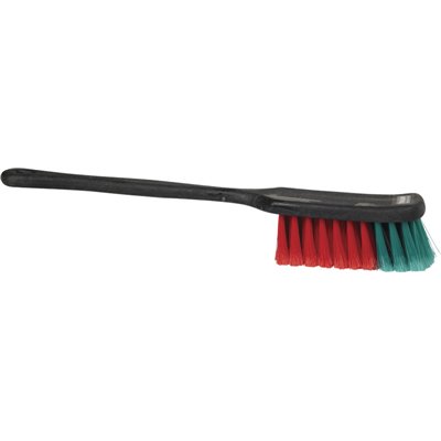 Vikan Transport Hand Brush with Long Handle - Black - Soft Split Fibers - 420mm