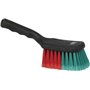 Vikan Transport Hand Brush with Short Handle - Black - Soft Split Fibers - 275mm