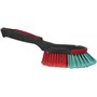 Vikan Transport Ergonomic Hand Brush - Rubber Bumper - Black - Soft Fibers - 320mm