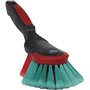 Vikan Transport Ergonomic Hand Brush - Rubber Bumper - Black - Soft Fibers - 320mm