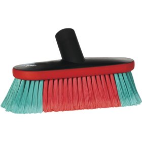 Vikan Transport 526952 Washing brush 21cm - Oval - Water supply - Rubber bumper